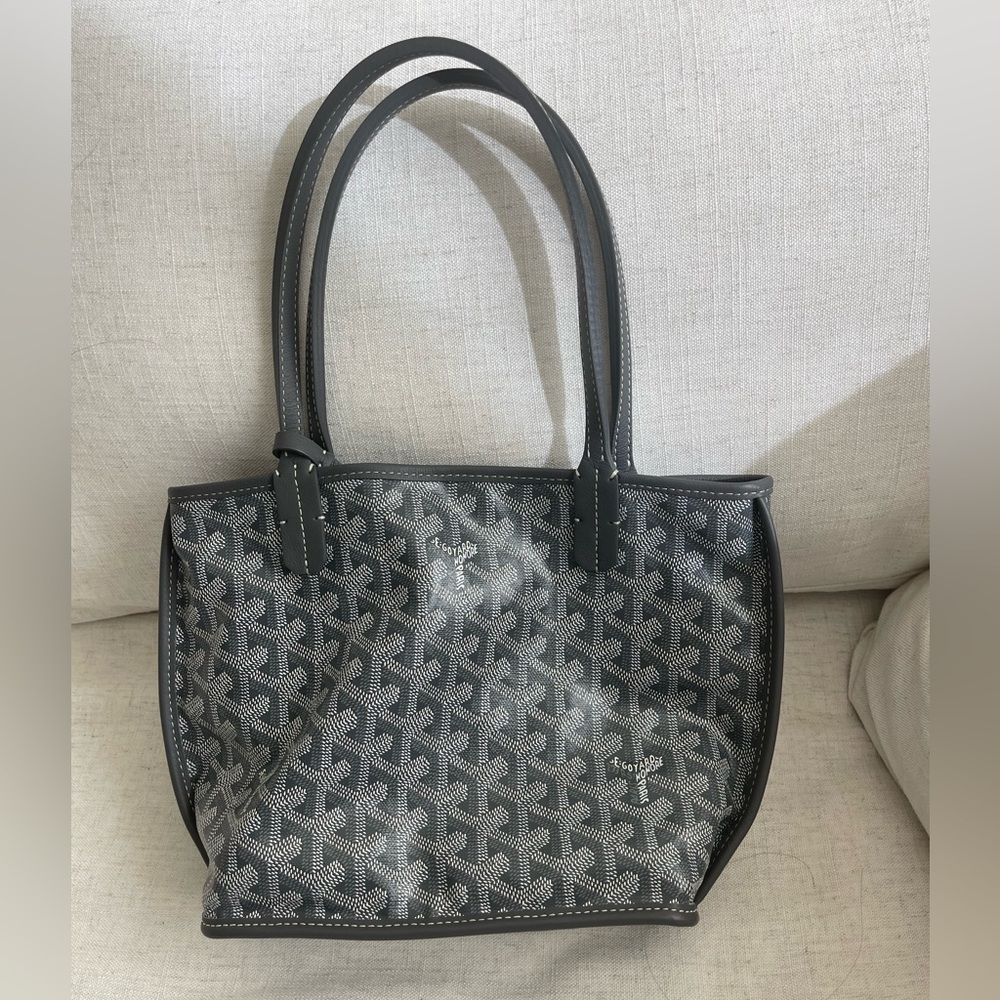 Goyard Mini Anjou Bag (Grey)